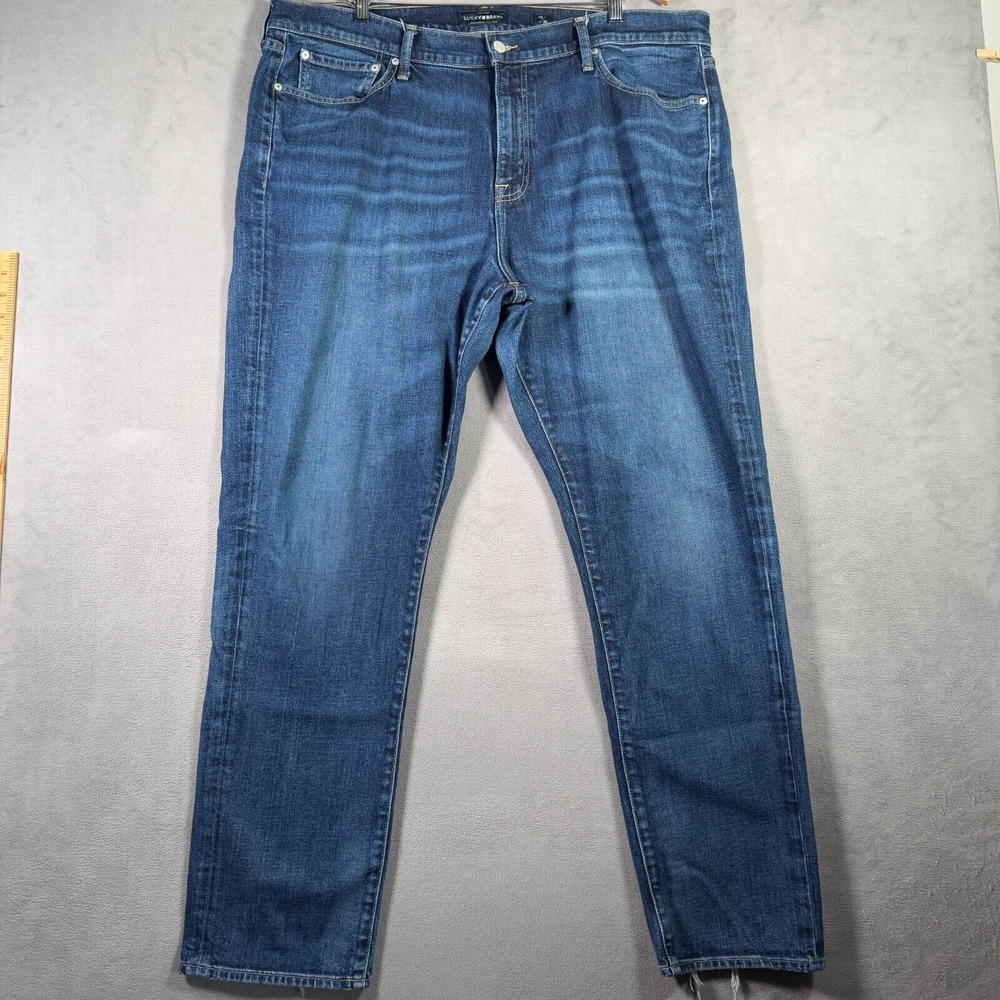 Lucky‎ Brand Jeans Mens 40x32 Blue 410 Athletic Slim Straight Medium Wash Denim